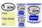 Preview: Ford, Pale Adobe, LQ: 1L Lackdose + 1L Klarlack + 500ml Härter - Set, von ATW Autoteile West.